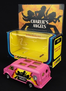 Corgi toys 434 charlie's angels gg889 back