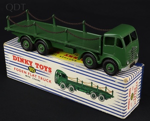 French Dinky Toys 893 Unic Sahara Pipe-Laying Truck - QDT