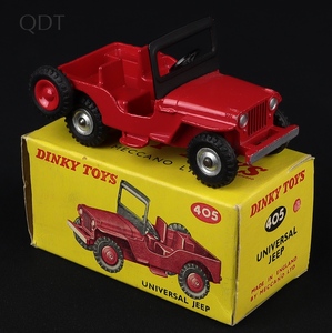 Dinky toys 405 universal jeep gg899 front