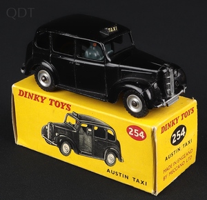 Dinky toys 254 austin taxi gg912 front