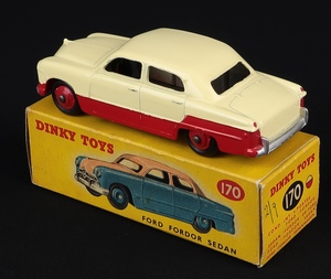 Dinky toys 170 ford fordor sedan gg920 back