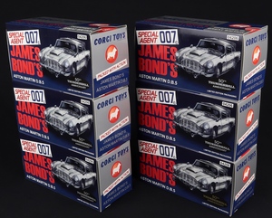  pack 6 corgi 04206 james bond aston martin db5 gg922 boxes