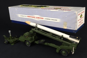 Dinky supertoys 666 missile erector vehicle corporal missile launching platform gg929 back