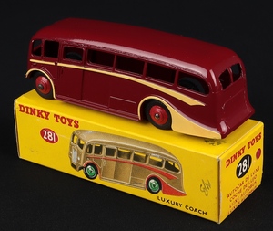 Dinky toys 280 luxury coach gg947 back