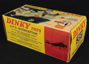 Dinky toys 351 ufo interceptor gg961 box 1