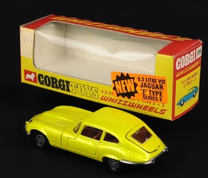 Corgi toys 374 5.3 litre v12 jaguar r type series 3 gg971 back