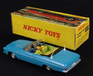 Nicky dinky toys 137 plymouth fury sports gg977 back