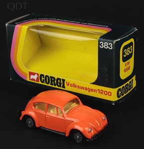 Corgi toys 383 volkswagen 1200 hh16 front