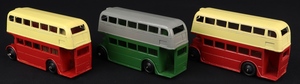 Trade box dinky toys 29c double deck buses hh29 red back