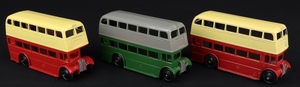 Trade box dinky toys 29c double deck buses hh29 red front