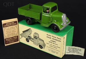 Britains models 59f four wheeled lorry hh49 front