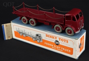 Dinky toys 505 chain foden hh50 front