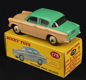 Dinky toys 175 hillman minx saloon hh59 back