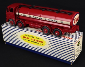 Dinky supertoys 943 leyland tanker esso hh62 back