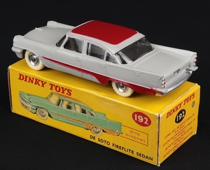 Dinky toys 192 de soto fireflite sedan hh67 back