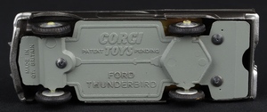 Corgi toys 214s ford thunderbird hh77 base