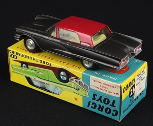 Corgi toys 214s ford thunderbird hh77 back