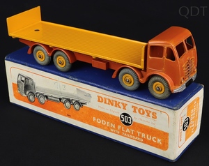 Dinky toys 503 foden flat truck tailboard hh83 front