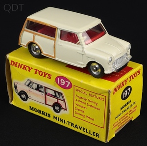 Dinky toys 197 morris mini traveller hh85 front