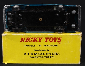 Nicky dinky toys 186 mercedes benz 220 se hh93 base