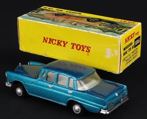 Nicky dinky toys 186 mercedes benz 220 se hh93 back