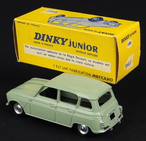 French dinky junior 100 renault 4l hh101 back