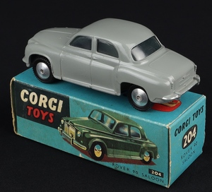 Corgi toys 204 rover 90 saloon hh115 back