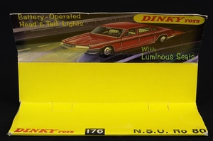 Dinky toys 176 nsu ro80 hh140 plinth