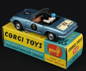 Corgi toys 318 lotus elan hh151 back