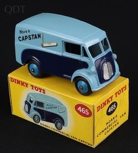Dinky toys 465 capstan morris commercial van hh154 front