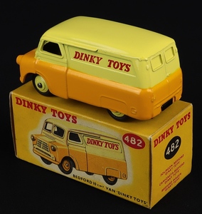 Dinky toys 482 bedford van dinky toys hh155 back