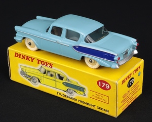 Dinky toys 179 studebaker president= sedan hh174 back