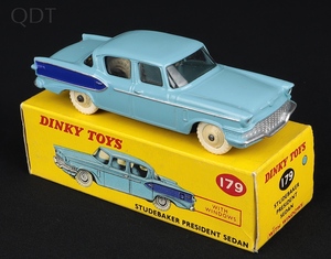 Dinky toys 179 studebaker president= sedan hh174 front