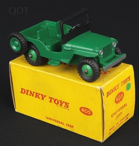 Dinky toys 405 universal jeep hh176 front