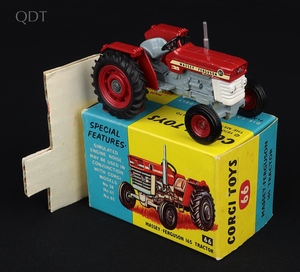 Corgi toys 66 massey ferguson tractor hh185 front