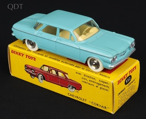French dinky toys 552 chevrolet corvair hh195 front