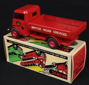 Tri ang minic british road services truck hh197 back