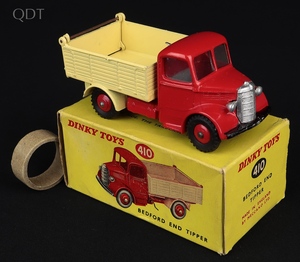 Dinky toys 410 bedford end tipper hh213 front