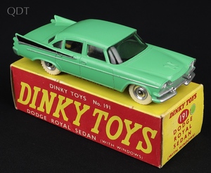 Dinky toys 191 dodge royal sedan hh214 front