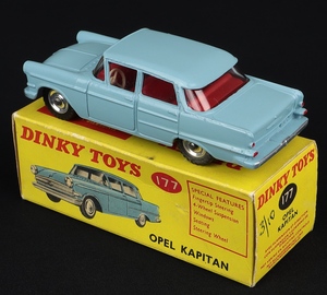 Dinky toys 177 opel kapitan hh219 back