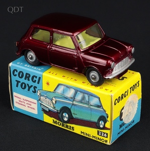 Corgi toys 226 mini minor hh222 front