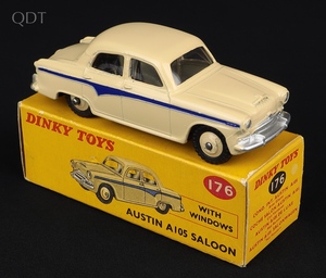Dinky toys 176 austin a105 saloon hh225a front