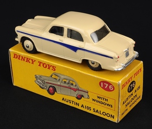 Dinky toys 176 austin a105 1 saloon hh225a back