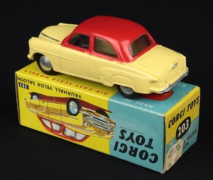 Corgi toys 203 vauxhall velox saloon hh236 back