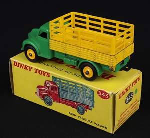 Dinky toys 343 farm produce wagon hh246 back