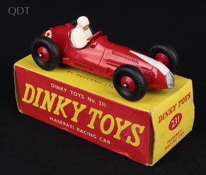 Dinky toys 231 maserati racing car hh270 front