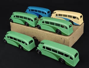 Trade box 6 dinky 29e single deck buses hh271 back