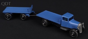 Dinky toys 25t flat truck trailer hh287 front