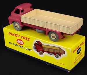 Dinky toys 408 big bedford lorry hh300 back