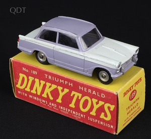 Dinky toys 189 triumph herald promotional hh301 front